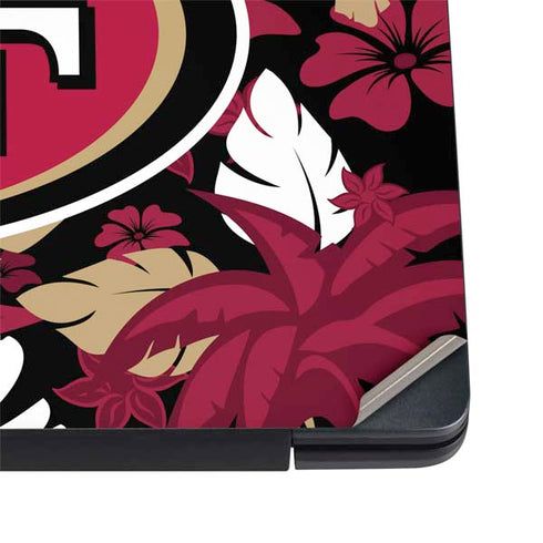 NFL San Francisco 49ers Tropical Print Dell Vostro Skin